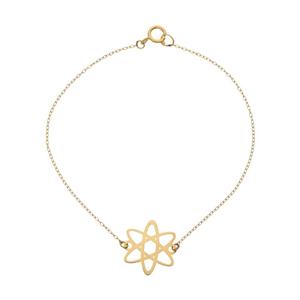 دستبند طلا 18 عیار زنانه نیوانی مدل DZ022