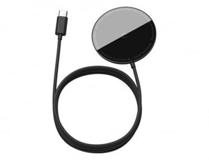 شارژر بی سیم باسئوس مدل Simple Mini Magnetic Wireless Charger WX01-JKF