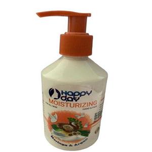 کرم مرطوب کننده هپی دی مدل گل های بهاری و بابونه حجم 250 میلی لیتر