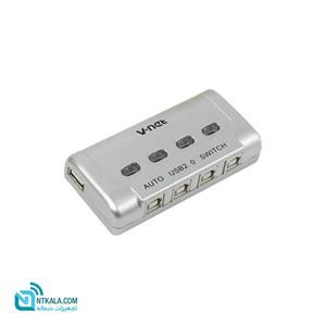 هاب سوئیچ 4 پورت پرینتر وی نت مدل V-SWUSBA04