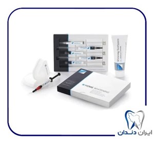 بلیچینگ سفید کننده دندان وایت اسمایل مدل Home22 وزن 25 گرم بسته 5 عددی -