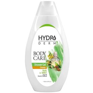 شامپو بدن کرمی هیدرودرم مدل Musk and Amber حجم 500 میلی لیتر