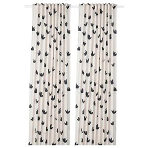 پرده ایکیا مدل NACKROSMOTT سایز 145x300 سانتی متر