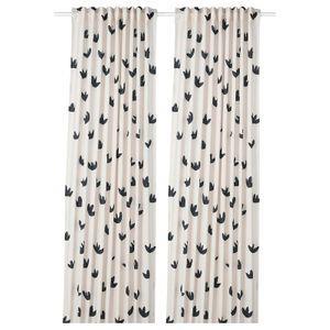 پرده ایکیا مدل NACKROSMOTT سایز 145x300 سانتی متر