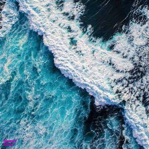 کاشی  طرح  امواج دریا  کد 2937763