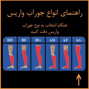 جوراب واریس چیپسو مدل va230-AG