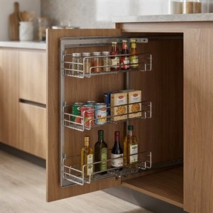 سبد سوپری کابینت مدل ریل بغل کد unit20