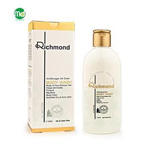 شامپو بدن ریچموند مناسب انواع پوست 200 میل  Richmond Body Wash For All Skin Types