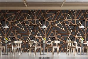 پوستر دیواری لاکچری هندسی DK-6343