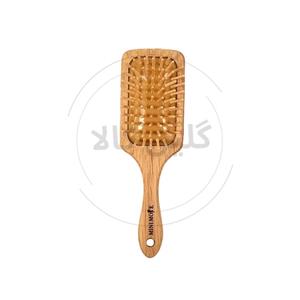 برس مو چوبی دکتر مور سایز کوچک مدل مربع