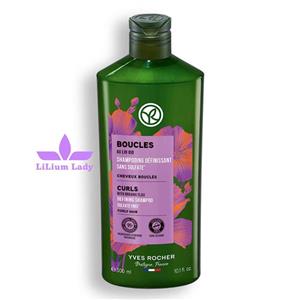 شامپو بدون سولفات فرانسوی ایوروشه Yves Rocher Boucles مناسب برای موهای مجعد و فر 300 میل