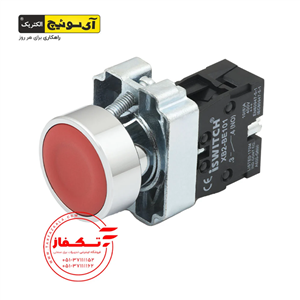 کلید فشاری استپ آی سوئیچ مدل XB2-BA42