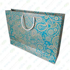 ساک خرید گلاسه با روکش سلفون کد V8