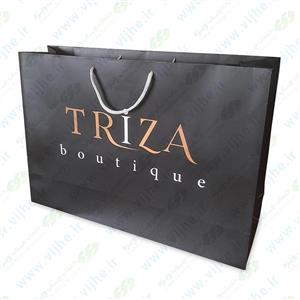 ساک خرید گلاسه با روکش سلفون کد V5