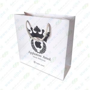 ساک خرید گلاسه با روکش سلفون کد V3