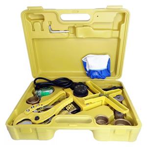 دستگاه جوش لوله پلیمری یوز مدل MMA-YOZ-15S مجموعه 15 عددی