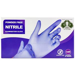 دستکش طبی نیتریل مدل NI-100 سایز لارج بسته 100 عددی