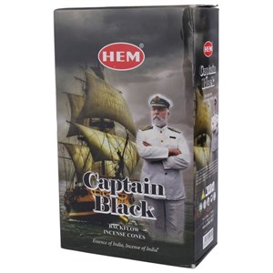عود مایا مدل آبشاری Captain Black بسته 10 عددی
