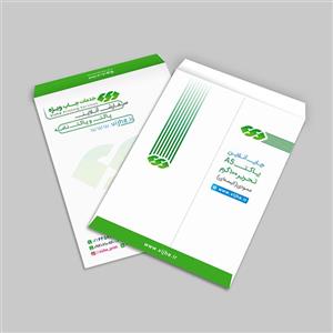 پاکت A5 تحریر 100 گرم عمودی 1000 عددی 