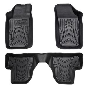 کفپوش سه بعدی خودرو پانیذ مدل  پشت نمدی کد TAT N مناسب برای 206