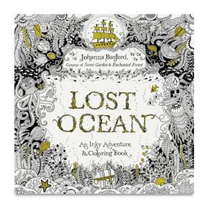 دفتر رنگ آمیزی مدل Lost Ocean 