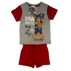 ست تی شرت آستین کوتاه و شلوارک پسرانه نیکلودن مدل سگهای نگهبان