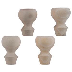 پایه مبل مدل چوبی کد 50 مجموعه 4 عددی