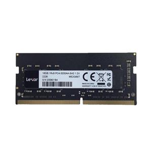 رم لپتاپ DDR4 دو کاناله 3200 مگاهرتز CL22 لکسار مدلLD4S016Gظرفیت 16 گیگابایت 