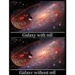 پوستر مدل Galaxy with me کد 003