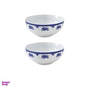 کاسه چینی زرین ایران مدل فلورانس بسته دو عددی