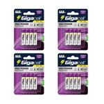 Gigacell Max Power AAA Battery Pack Of 16