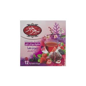 دمنوش توت ها سحر خیز - 24 گرم بسته 12 عددی
