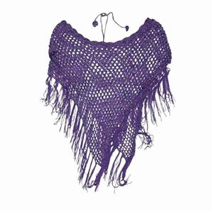 شنل بافت زنانه مدل ابریشمی جلوبسته