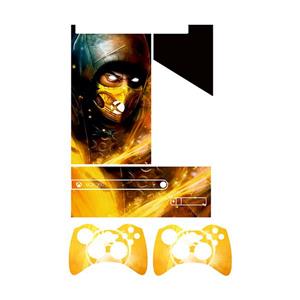 برچسب ایکس باکس 360 سوپر اسلیم توییجین وموییجین مدل Scorpion 10 مجموعه 5 عددی