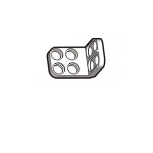 براکت دوتایی کوچک سفید OLLO Dual Bracket-S W