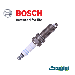 شمع بوش تک پلاتین پایه کوتاه BOSCH FR7DC +8 (اصلی) 
