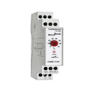 ترموستات تابلویی هیتر سری M مدل TC-70C کد 15M1 شیوا امواج