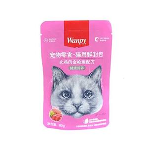 پوچ گربه ونپی طعم مرغ و ماهی تن 80 گرم