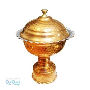 قندان پایه دار مسی آیتم 3238