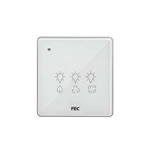 کلید کولر وای فای لمسی فاین الکتریک مدل FEC-SW-03-CL