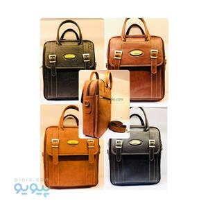 کیف اداری چرم مصنوعی مدل دو سگک