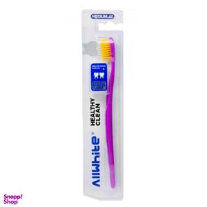 مسواک آل وایت مدل Healthy Clean کد Sh4358.1 با برس متوسط -