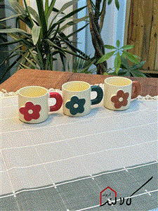 ماگ سرامیکی مدل گل