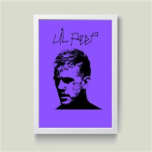 تابلو مدل لیل پیپ Lil Peep کد m2517-w