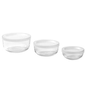 ظرف نگهدرانده ایکیا مدل BESTÄMMA مجموعه 3 عددی