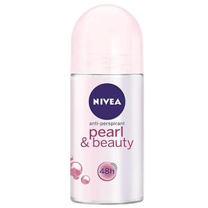 رول ضد تعریق زنانه نیوآ مدل Pearl And Beauty حجم 50 میلی لیتر Nivea Pearl And Beauty For Women Roll-On Deodorant