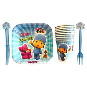 مجموعه 40 عددی تم تولد مستر تم طرح پوکویو پلاس