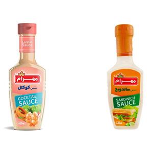 سس ساندویچ و سس کوکتل - 450 گرم  بسته 2 عددی
