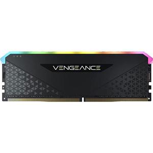 رم دسکتاپ DDR4 تگ کاناله 3200 مگاهرتز CL16 کورسیر مدل VENGEANCE RS RGB ظرفیت 8 گیگابایت