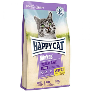 غذای خشک گربه هپی کت 500 گرمی برای کلیه ها مدل Minkas Urinary Care